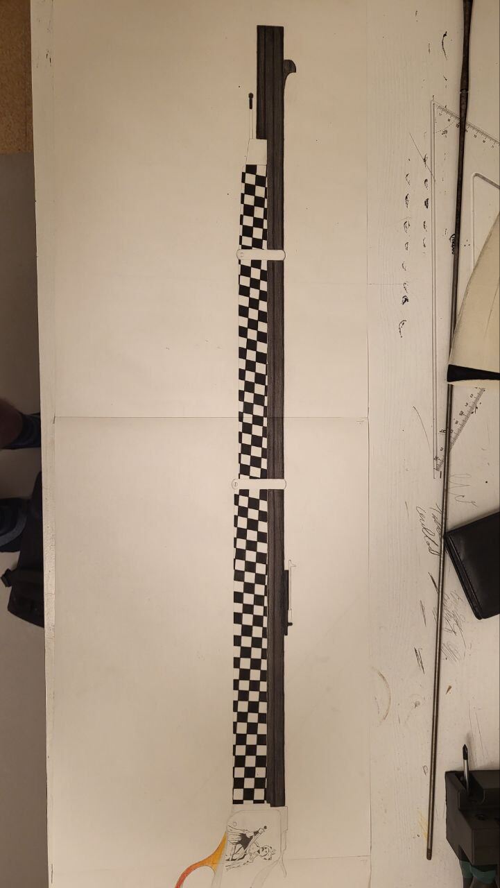 Essai du damier, référence Houston 1977
